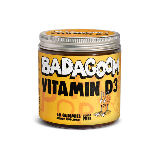 Badagoom Vitamina D3 - 60 jeleuri