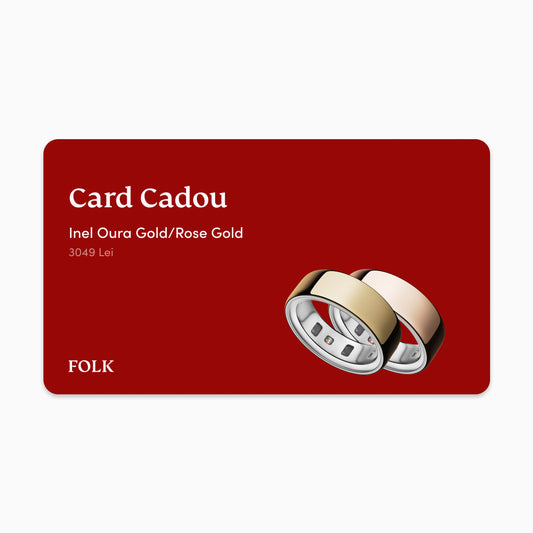 Card Cadou Inel Oura Gold/Rose Gold