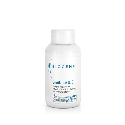 Biogena Shiitake & C - 120 capsule - Folk Romania