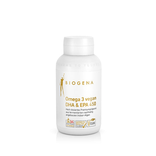 Biogena Omega 3 vegan DHA & EPA 450 - 90 capsule - Folk Romania