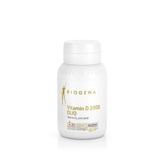 Biogena Vitamin D 2000 DUO Gold - 60 capsule - Folk Romania